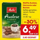 Aktuelle Kaffee Angebote bei Netto Marken-Discount in Weiden (Oberpfalz) Aktuelles Auslese, Harmonie oder Barista Angebot bei Netto Marken-Discount in Weiden (Oberpfalz) ab 6,49 €