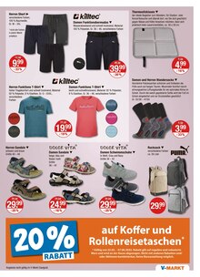 Bekleidung im aktuellen V-Markt Prospekt (München) Bekleidung im V-Markt Prospekt "V-Markt einfach besser einkaufen" mit 26 Seiten (München)