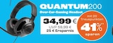 Aktuelles QUANTUM 200 Over-Ear-Gaming-Headset Angebot bei EDEKA in Ingolstadt ab 34,99 €