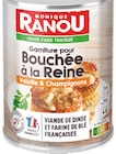 Garniture pour bouchée à la reine volaille et champignons - Monique Ranou - Intermarché Super Garniture pour bouchée à la reine volaille et champignons - Monique Ranou à 1,32 € dans le catalogue Intermarché Super