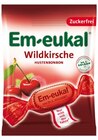 Wildkirsche Hustenbonbon Angebote von Em-eukal bei REWE Aschaffenburg für 1,29 €
