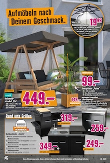 Aktueller Hornbach Prospekt "Dein Wille verlegt Deine Terrasse." Aktueller Hornbach Prospekt