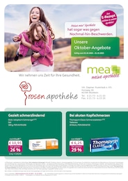 mea - meine apotheke Prospekt für Düsseldorf: "Unsere Oktober-Angebote", 2 Seiten, 01.10.2025 - 31.10.2025