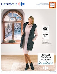 Catalogue Carrefour "ON VOUS FACILITE la mode" à Franconville et alentours, 2 pages, 22/10/2024 - 02/11/2024