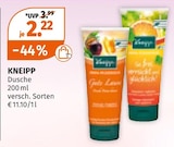 Dusche von KNEIPP im aktuellen Müller Prospekt für 2,22 €