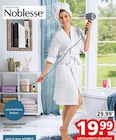 Piquee-Bademantel im Segmüller Prospekt Piquee-Bademantel von Noblesse im aktuellen Segmüller Prospekt für 19,99 €