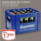 Hell im Angebot bei GLOBUS in Saarbrücken Hell Angebote von Augustiner München bei GLOBUS Saarbrücken für 17,99 €