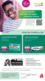 Aktueller mea - meine apotheke Apotheken Prospekt für Rositz: Unsere Juni-Angebote mit 4} Seiten, 01.06.2026 - 30.06.2026