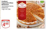 Meistertorte im Angebot bei GLOBUS in Neubrandenburg Meistertorte Angebote von Conditorei Coppenrath & Wiese bei GLOBUS Neubrandenburg für 4,99 €