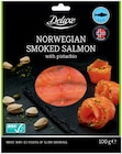 Saumon fumé de Norvège avec pistaches - DELUXE - Lidl à Bobigny Saumon fumé de Norvège avec pistaches - DELUXE en promo chez Lidl Bobigny à 4,49 €