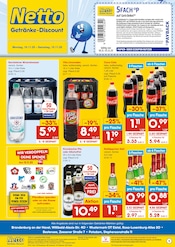 Netto Marken-Discount Discounter Prospekt der aktuellen Woche mit 2 Seiten, gültig von 10.11.2025 bis 15.11.2025, in Potsdam und Umgebung Aktueller Netto Marken-Discount Discounter Prospekt in Potsdam und Umgebung, "DER ORT, AN DEM DU IMMER AUSGEZEICHNETE PREISE FINDEST." mit 2 Seiten, 10.11.2025 - 15.11.2025
