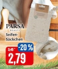 Seifen-Säckchen im Angebot bei Kaufhaus Stolz in Rostock Seifen-Säckchen Angebote von PARSA BEAUTY bei Kaufhaus Stolz Rostock für 2,79 €