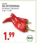 Aktuelles BIO-SPITZPAPRIKA Angebot bei Marktkauf in Wuppertal ab 1,99 €