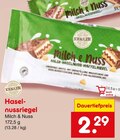 Aktuelle Süßigkeiten Angebote bei Netto Marken-Discount in Göttingen Aktuelles Haselnussriegel Angebot bei Netto Marken-Discount in Göttingen ab 2,29 €