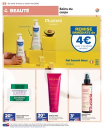 Offre Mustela dans le catalogue Carrefour du moment à la page 6