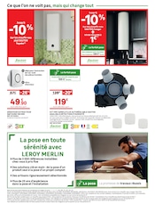 Promos Electroménager dans le catalogue "LA FÊTE DES PROJETS" de LEROY MERLIN Electroménager en promo dans le catalogue LEROY MERLIN à la page 22