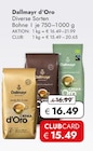 d’Oro von Dallmayr für 15,49 € bei Travel FREE im Angebot d’Oro von Dallmayr im aktuellen Travel FREE Prospekt