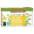 Thé Bio - ETHIQUABLE - Carrefour Thé Bio - ETHIQUABLE à 2,26 € dans le catalogue Carrefour