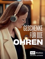 Hi-Fi Klubben Prospekt "Geschenke für die Ohren", 24 Seiten, für Leverkusen, 18.11.2019 - 24.12.2019 Hi-Fi Klubben Prospekt "Geschenke für die Ohren", 24 Seiten, für Leverkusen, 18.11.2019 - 24.12.2019
