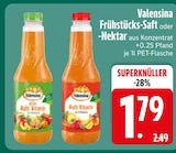 Frühstücks-Saft im Angebot bei EDEKA in Ingolstadt Frühstücks-Saft Angebote von Valensina bei EDEKA Ingolstadt für 1,79 €