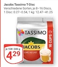 Jacobs T-Disc im Angebot bei GLOBUS in Wolfenbüttel Jacobs T-Disc Angebote von Tassimo bei GLOBUS Wolfenbüttel für 4,29 €