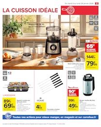 Prix et réduction Blender dans le prospectus Carrefour en cours Offre Blender dans le catalogue Carrefour du moment à la page 13