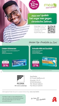 mea - meine apotheke Prospekt der KW 24 "Unsere Juni-Angebote" Aktueller mea - meine apotheke Prospekt "Unsere Juni-Angebote" Seite 1 von 4 Seiten