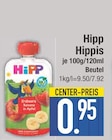 Hippis Erdbeere-Banane in Apfel im Angebot bei E center in Regensburg Hippis Erdbeere-Banane in Apfel Angebote von Hipp bei E center Regensburg für 0,95 €
