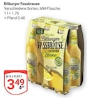 Aktuelles Fassbrause Angebot bei GLOBUS in Duisburg ab 3,49 €