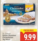Aktuelle Weihnachtsgebäck Angebote bei E center in Berlin Aktuelles Echter Dresdner Christstollen Angebot bei E center in Berlin ab 9,99 €