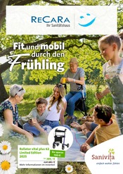 Aktueller Recara GmbH Sanitätshaus Prospekt in Leverkusen und Umgebung, "Fit und mobil durch den Frühling" mit 6 Seiten, 13.03.2025 - 31.05.2025