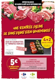 Catalogue Supermarchés Rayon Boucherie Carrefour en cours à Lyon et alentours, UNE RENTRÉE PLEINE DE BONS PLANS BIEN GOURMANTS !, 5 pages, 26/08/2025 - 07/09/2025