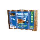 Lot de 5 bûches de bois densifié - WOODSTOCK en promo chez Carrefour Market Saint-Nazaire à 4,99 €