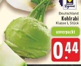 Aktuelles Kohlrabi Angebot bei EDEKA in Wuppertal ab 0,44 €