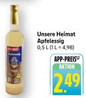 Aktuelles Apfelessig Angebot bei EDEKA in Mannheim ab 2,49 €