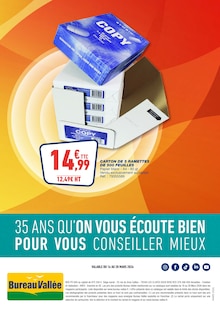 Promotion Fourniture Scolaire dans le prospectus Bureau Vallée, valable du 16/03/2026 au 28/03/2026 Promo Fourniture Scolaire dans le catalogue Bureau Vallée du moment à la page 8