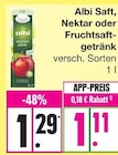 Saft im Angebot bei EDEKA in Hamburg Saft Angebote von Albi bei EDEKA Hamburg für 1,11 €