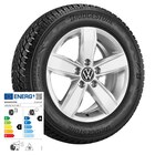 Alu-Winterkomplettrad "Corvara" 15 Zoll mit Bridgestone Blizzak LM005, links bei Volkswagen im Prospekt "" für 299,90 €