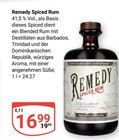 Remedy Spiced Rum im Angebot bei GLOBUS in Gera Remedy Spiced Rum Angebote bei GLOBUS Gera für 16,99 €