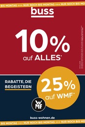 buss Prospekt für Aschendorf mit 4 Seiten buss Prospekt für Aschendorf: "10% AUF ALLES!", 4 Seiten, 10.01.2025 - 13.01.2025