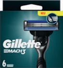 Rasierklingen Fusion5 oder Mach3 Angebote von Gillette bei tegut Ansbach für 12,99 €