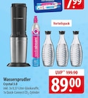 sodastream Wassersprudler Crystal 3.0 Angebote bei famila Nordost Neustadt für 89,00 €