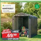Gerätezelt im Angebot bei Marktkauf in Lörrach Gerätezelt Angebote von JUSKYS bei Marktkauf Lörrach für 69,99 €