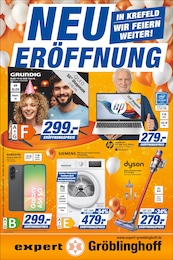 Elektromärkte Prospekt von expert Gröblinghoff Viersen expert Gröblinghoff Prospekt: "NEUERÖFFNUNG - WIR FEIERN WEITER!", 8 Seiten, 08.11.2025 - 18.11.2025