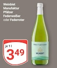 Aktuelles Pfälzer Federweißer Angebot bei GLOBUS in Saarbrücken ab 3,49 €