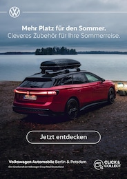 Volkswagen Prospekt für Berlin: "Mehr Platz für den Sommer", 6 Seiten, 01.07.2026 - 28.07.2026