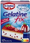 Gelatine fix von Dr. Oetker für 0,99 € bei Kaufland im Angebot Gelatine fix von Dr. Oetker im aktuellen Kaufland Prospekt
