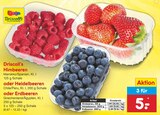 Himbeeren oder Heidelbeeren oder Erdbeeren Angebote von Driscoll's bei Netto Marken-Discount Memmingen für 5,00 €