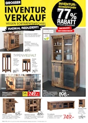 Tisch im Zurbrüggen Prospekt in Bergkamen Aktueller Zurbrüggen Prospekt mit Tisch, "INVENTUR VERKAUF", Seite 32