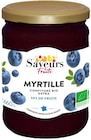 Confiture extra myrtille à NaturéO dans Ercourt